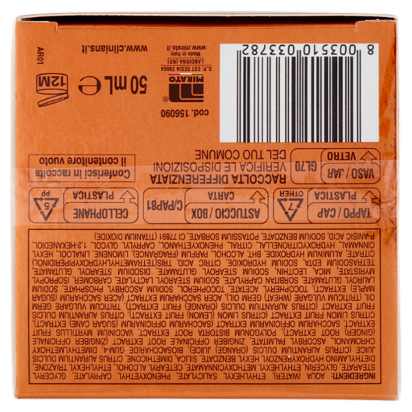 Clinians Vitamina C Trattamento Illuminante SPF15 50 mL