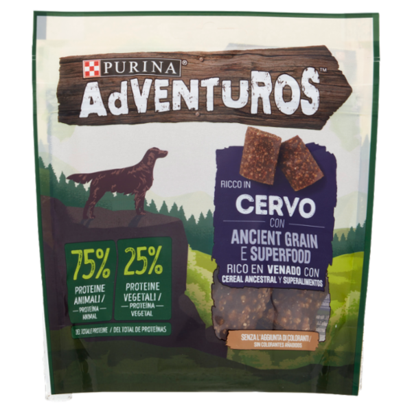 PURINA ADVENTUROS Cervo, Ancient Grain e Superfood 120 g
