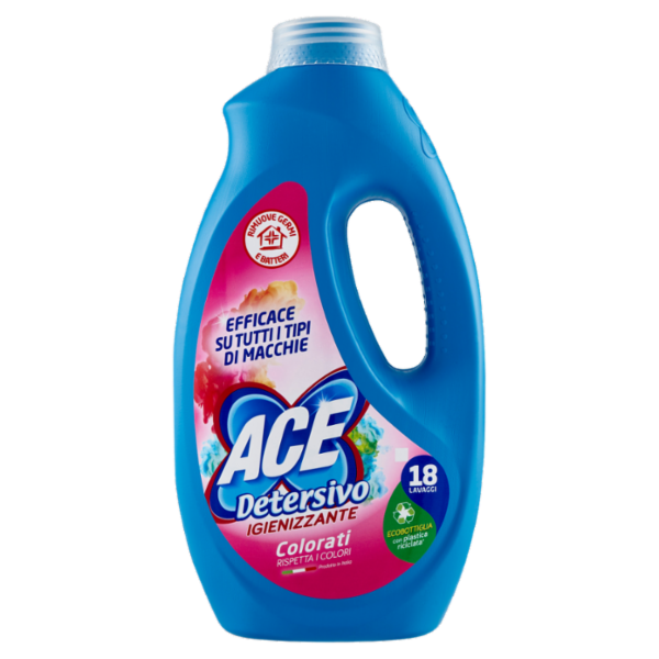 Ace Detersivo Igienizzante Colorati 990 ml