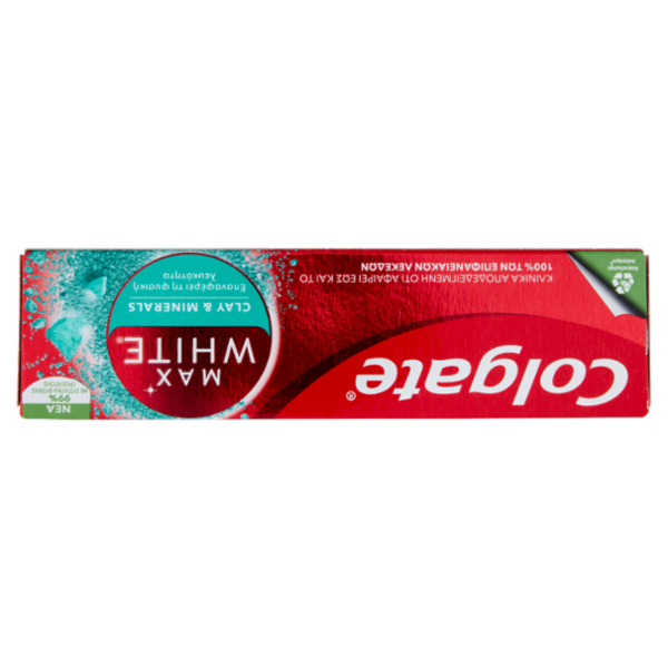 Colgate dentifricio sbiancante Max White Argilla e Minerali 75ml