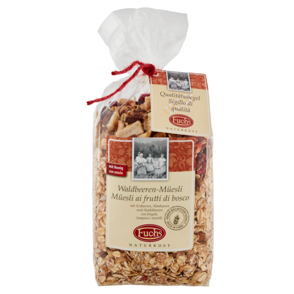 Fuchs Naturkost Müesli ai frutti di bosco con miele 375 g
