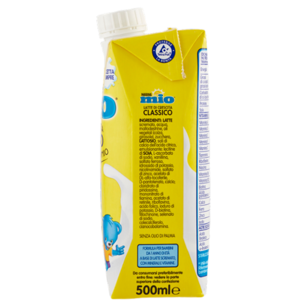 NESTLÉ MIO Latte di Crescita Classico da 1 anno brick 500 ml