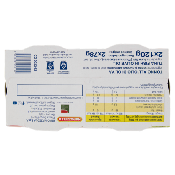 Maruzzella Tonno all'Olio d'Oliva 2 x 120 g