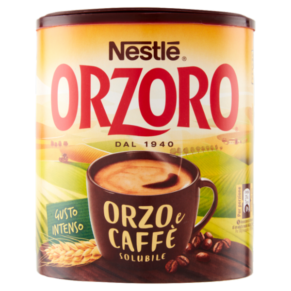NESTLÉ ORZORO Orzo e Caffè Solubile barattolo 120 g