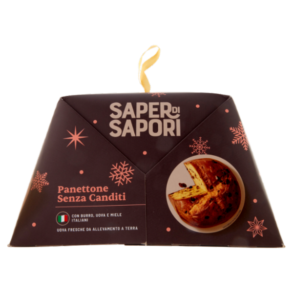 Selex Saper di Sapori Panettone Senza Canditi 1 kg