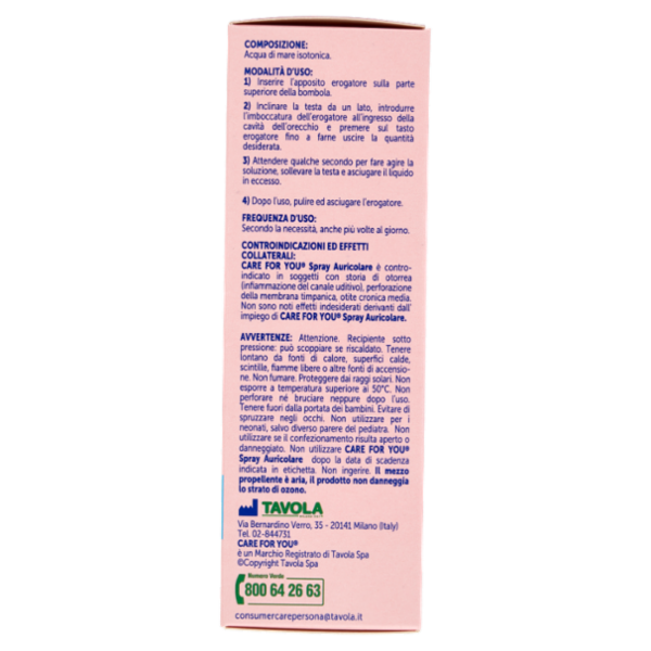 Care for you Spray Auricolare 100 ml