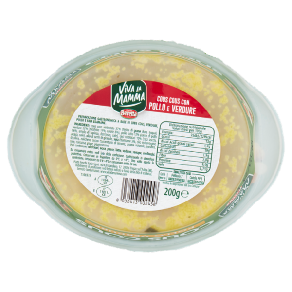 Viva La Mamma Cous Cous Pollo Verdura 200 g