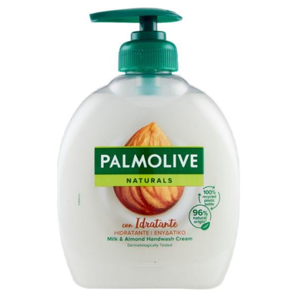 Palmolive sapone liquido mani Naturals latte e mandorla 300 ml