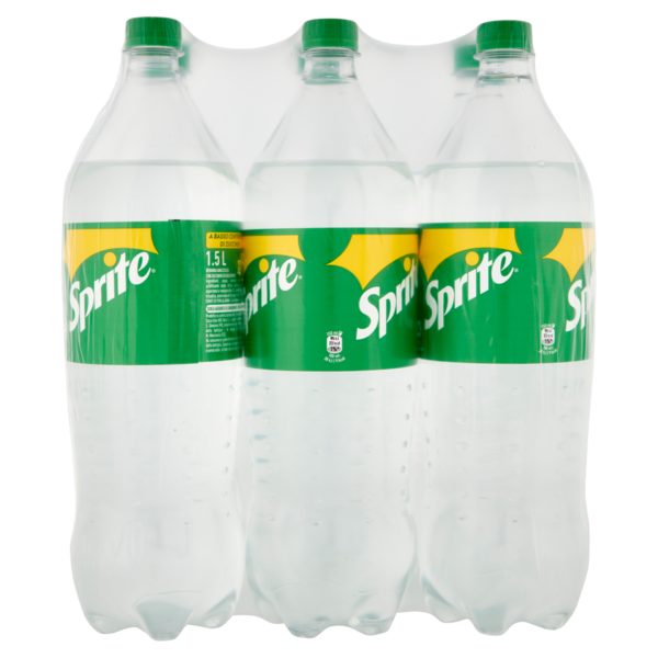 SPRITE, Bibita gassata 1,5 lt x6 (PET)