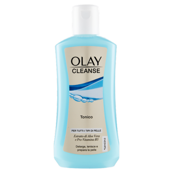 Olay Tonico Detergente Viso Cleanse-Tutti i Tipi di Pelle-Estratto Aloe Vera, Provitamina B5- 200 ml