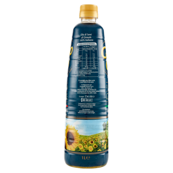 Giglio Oro Olio di Semi di Girasole 100% Italiano 1 L