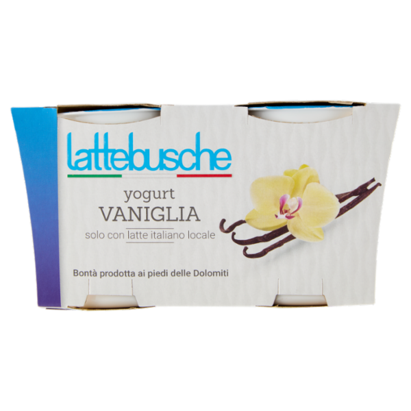 lattebusche yogurt Vaniglia 2 x 125 g
