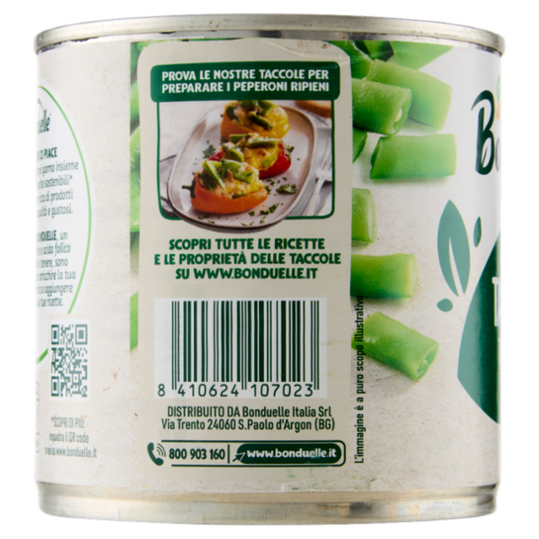 Bonduelle Cuore di raccolto Taccole tagliate 400 g