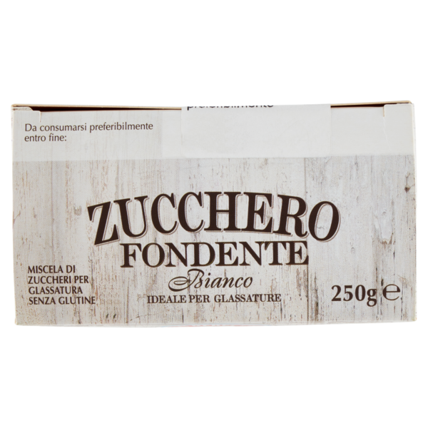 F.lli Rebecchi Valtrebbia Pasticceria Creativa Zucchero Fondente Bianco 250 g
