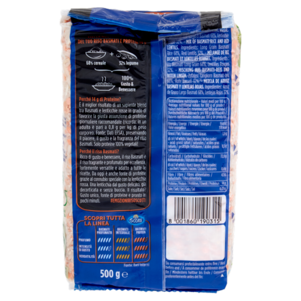 Riso Scotti Basmati Doppio Gusto 500 g
