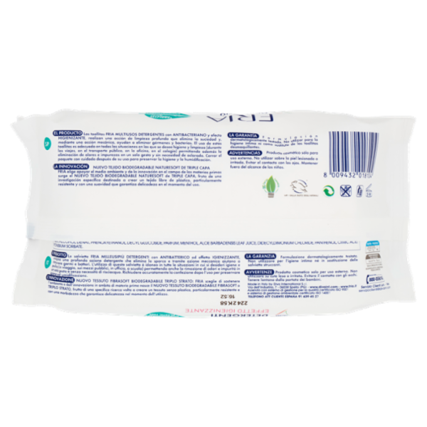 Fria Milleusipiù Detergenti Effetto Igienizzante 48 pz