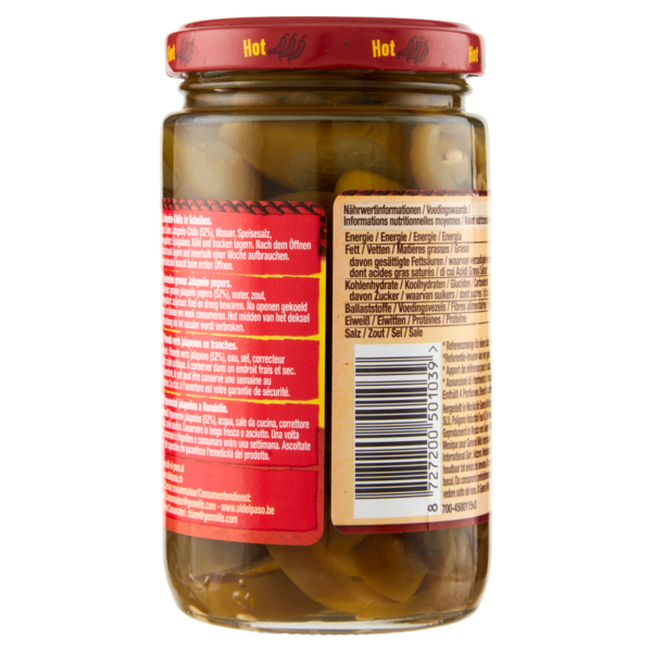 Old El Paso Jalapeños hot 215 g