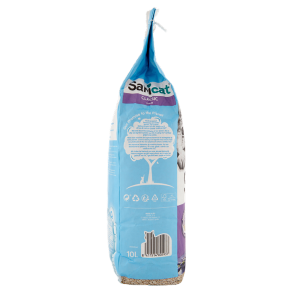 Sanicat Classic Lettiera assorbente Lavender 10 L