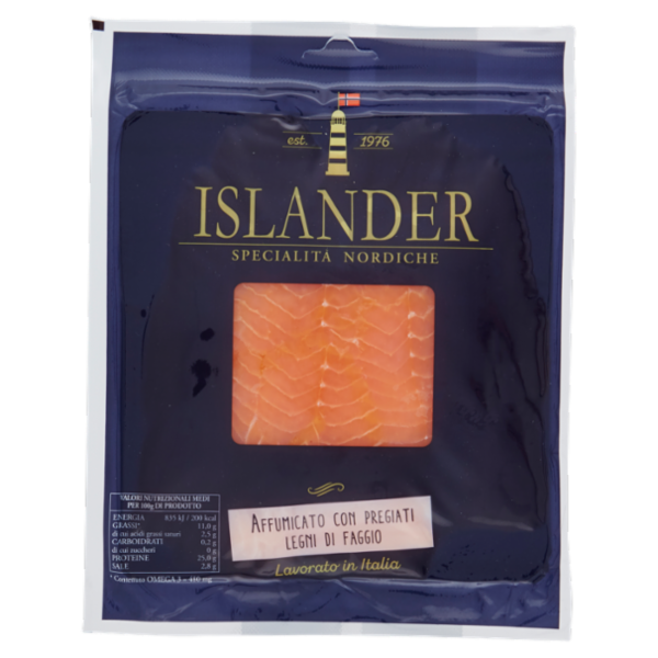 Islander Salmone Affumicato 0,150 kg