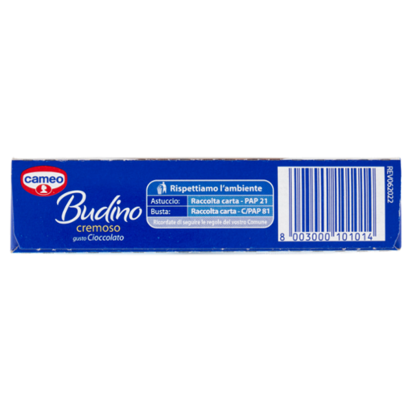 cameo Preparato per Budino cremoso gusto Cioccolato 2 x 90 g