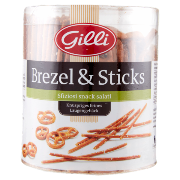 Gilli Brezel & Sticks Sfiziosi snack salati 300 g