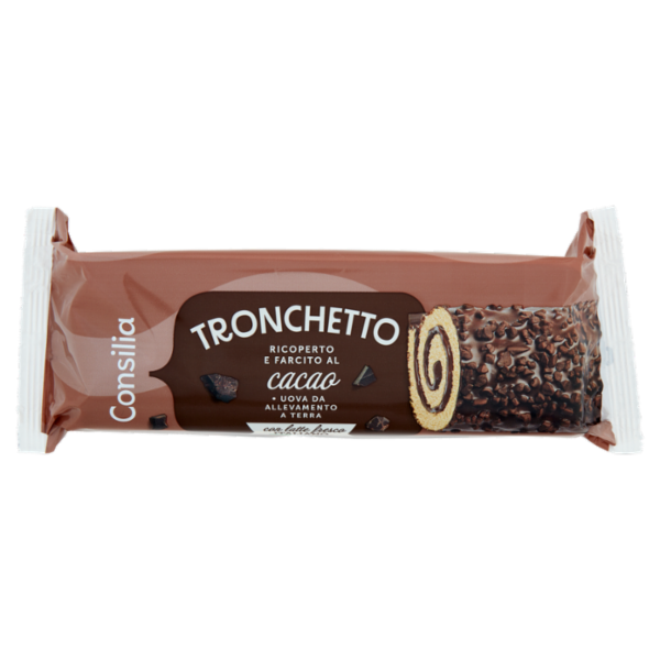 Consilia Roll Farcito e Ricoperto al Cacao 300 g