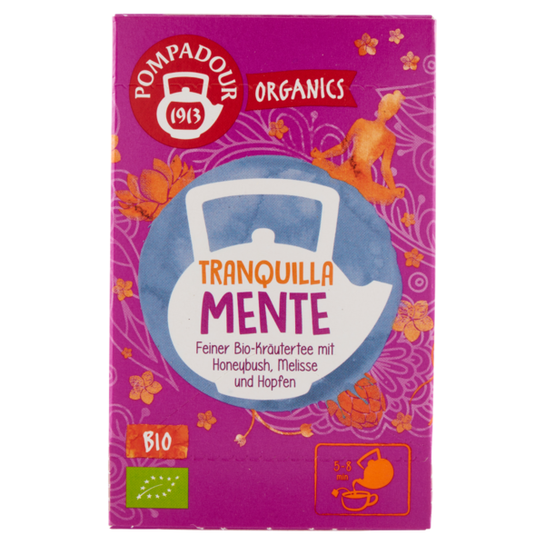 Pompadour Organics Tranquilla Mente Bio 15 x 1,8 g