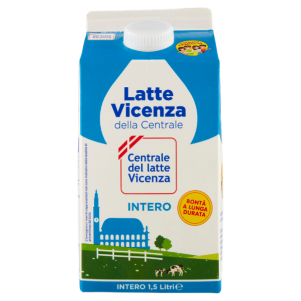 Centrale del latte Vicenza Intero 1,5 Litri