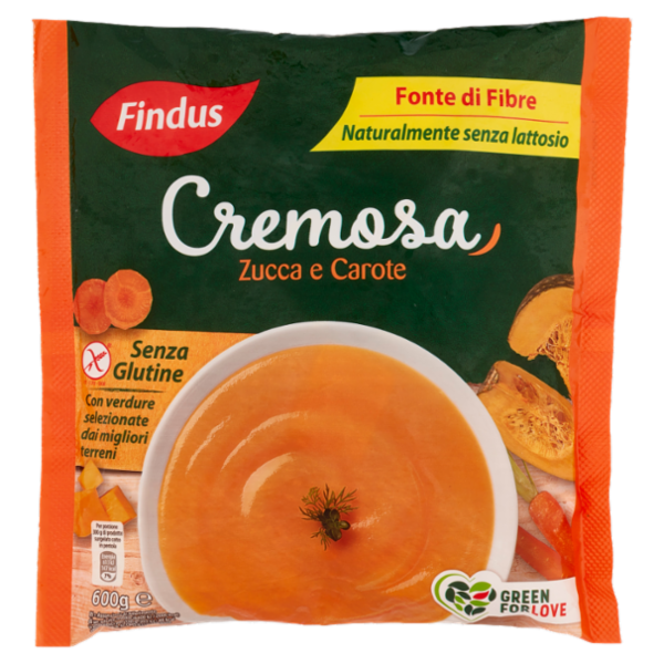 Findus Cremosa Zucca e Carote 600 g