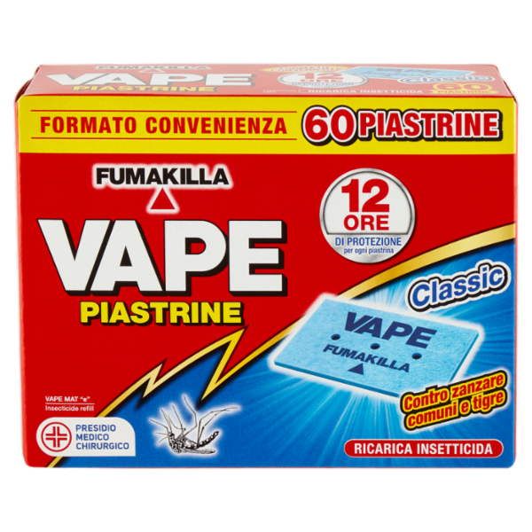 VAPE Piastrine Classic 60 pz