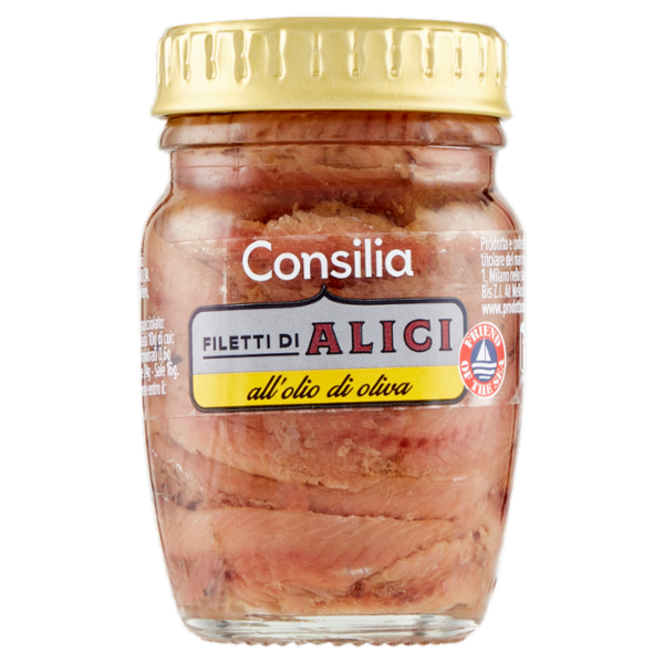 Consilia Filetti di Alici all'Olio di Oliva 90 g