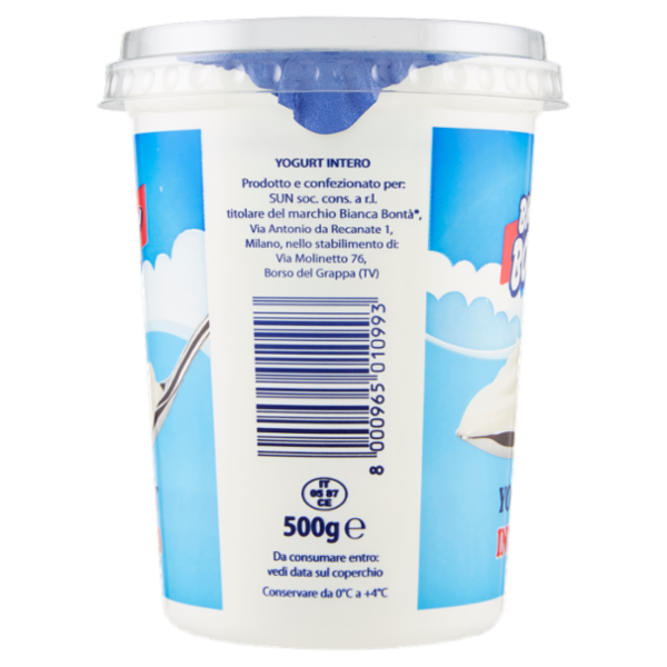 Bianca Bontà Yogurt Intero 500 g