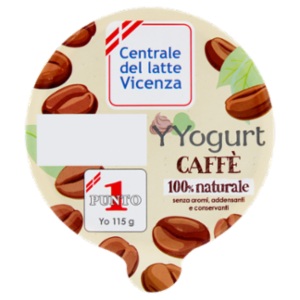 Centrale Del Latte Vicenza YYogurt Caffè 100% Naturale 115 g