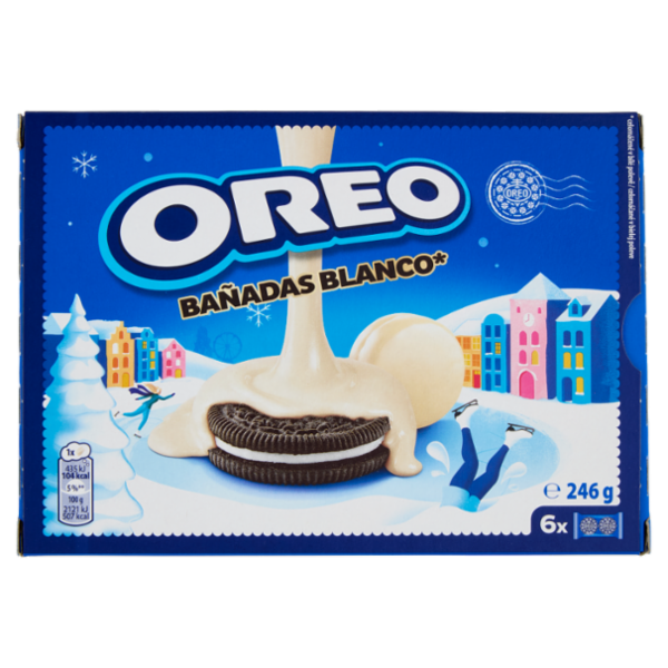 Oreo Bañadas Blanco 246 g