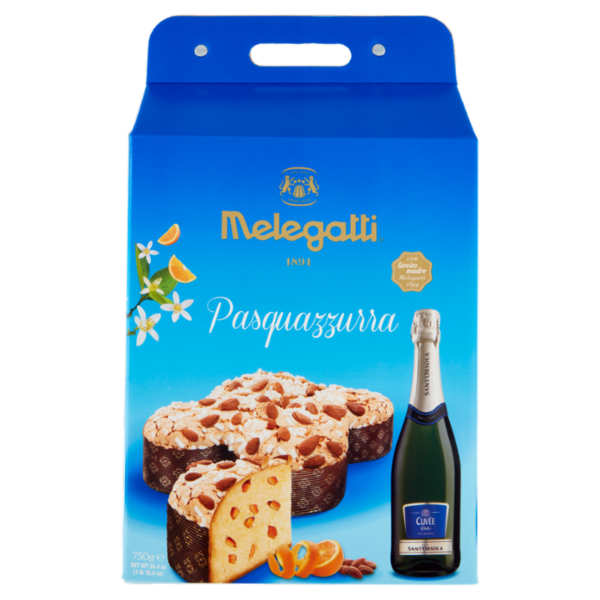 Melegatti 1894 Pasquazzura Colomba Classica 750 g + Sant'Orsola Vino Spumante Cuvée Dolce 75 cl