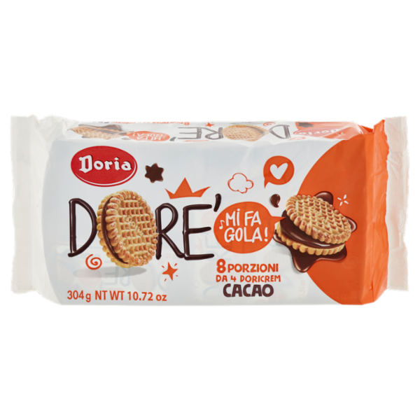 Doria Dorè Cacao 8 x 38 g