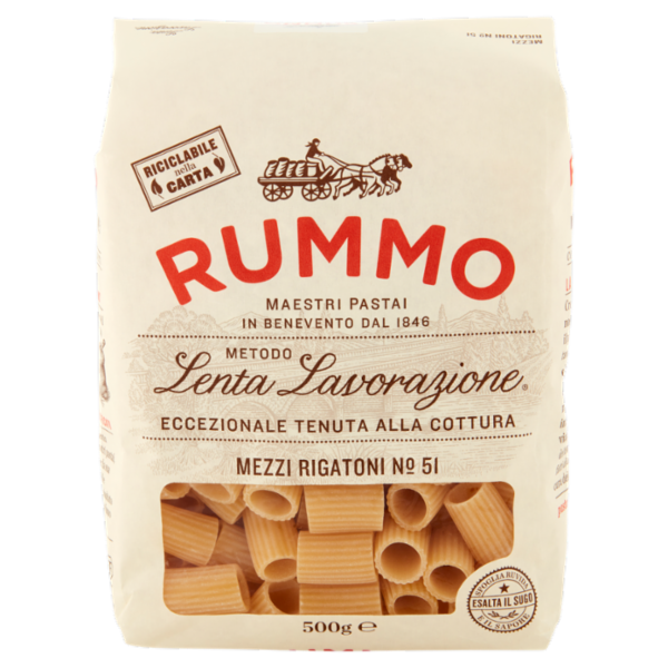 Rummo Mezzi Rigatoni N° 51 500 g