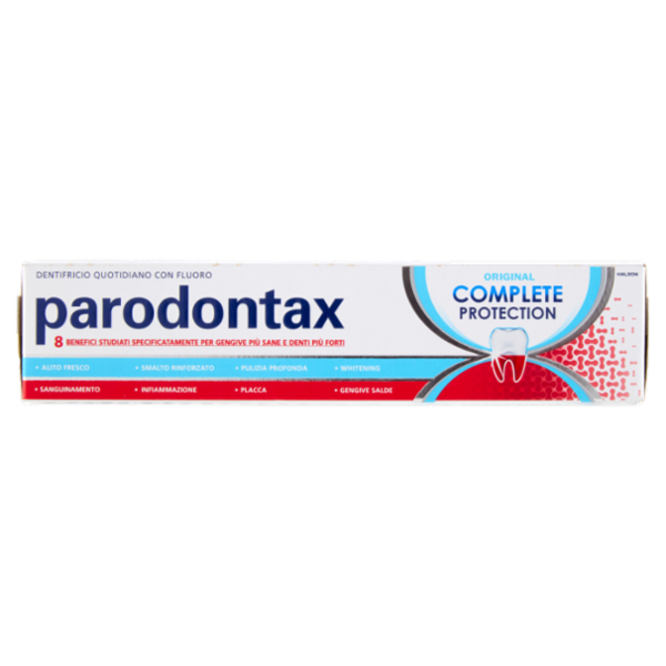 Parodontax dentifricio quotidiano Complete Protection Original gengive più sane denti più forti 75ml