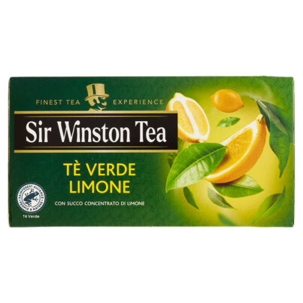 Sir Winston Tea Tè Verde Limone 20 x 1,75 g
