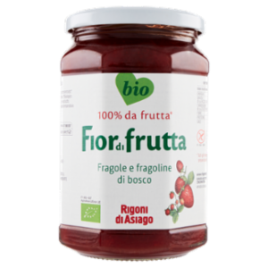 Rigoni Di Asiago Fiordifrutta Fragole e Fragoline Di Bosco Bio 630 g