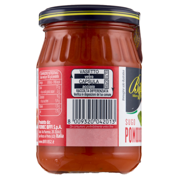 Biffi Che Sugo! Sugo Pomodoro e Basilico 190 g