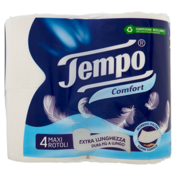 Tempo Comfort Maxi Rotoli 4 pz
