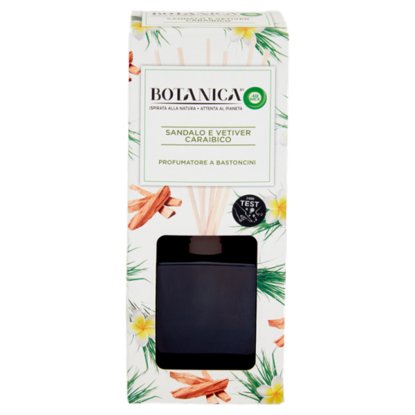 Botanica Sandalo & Vetiver Caraibico Profumatore ambiente bastoncini 80 ml