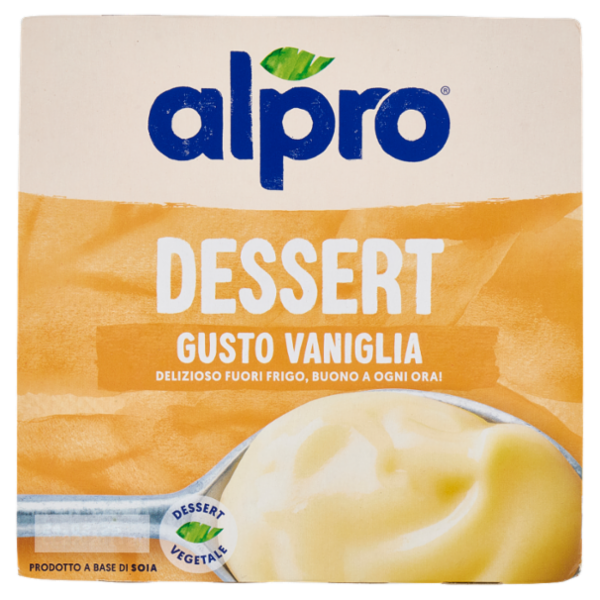 alpro Dessert 100% Vegetale al gusto Vaniglia 4x125 g