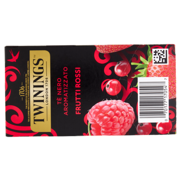 Twinings Tè nero aromatizzato Frutti Rossi 20 x 2 g