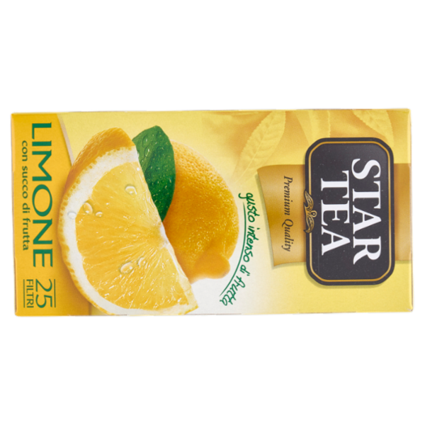 Star Tea Limone con succo di frutta Filtri 25 x 1,7 g