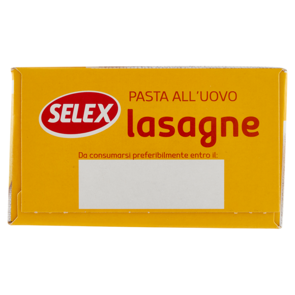Selex Pasta all'Uovo Lasagne 500 g