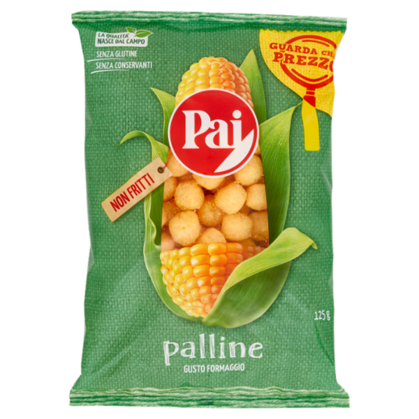 Pai le palline gusto Formaggio 125 g