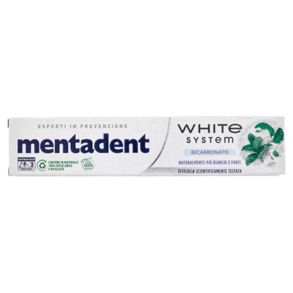 Mentadent White system Bicarbonato 75 ml