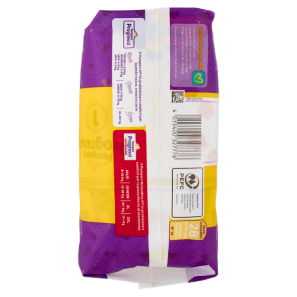 Pampers Progressi Newborn 28 pezzi